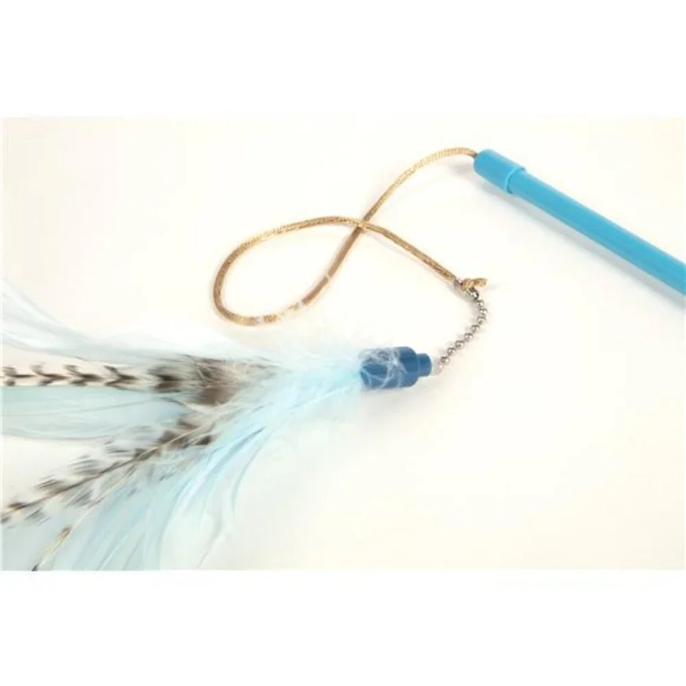 Frisky Flyer, Interactive Cat Toy, Extendable and Retractable Wand